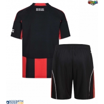 Otroški Nogometni dresi Eintracht Frankfurt Domači 2025-26 Kratek Rokav (+ Kratke hlače)